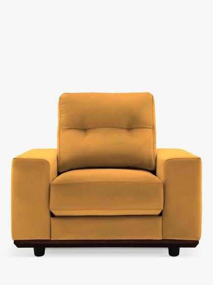 G Plan Vintage The Seventy One Armchair, Easy Clean Plush Turmeric