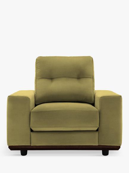 G Plan Vintage The Seventy One Armchair, Easy Clean Plush Moss