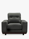 G Plan Vintage The Seventy One Leather Armchair, Cambridge Slate