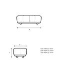 G Plan Vintage The Seventy One Footstool