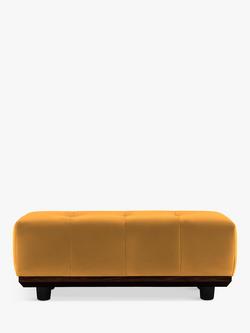 G Plan Vintage The Seventy One Footstool, Plush Turmeric