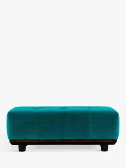 G Plan Vintage The Seventy One Footstool, Plush Mallard, Plush Mallard