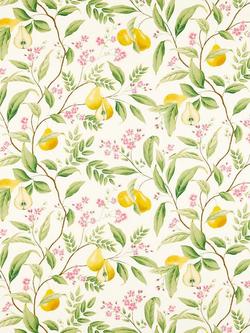 Harlequin Marie Furnishing Fabric, Fig Leaf/Honey/Bloss