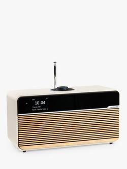 Ruark R2 MK4 DAB/FM/Internet Radio with Wi-Fi and Bluetooth, Light Cream