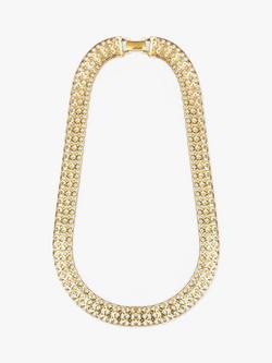 Eclectica Pre-Loved Monet 22ct Gold Plated Chain Necklace, Dated Circa 1980s, Gold