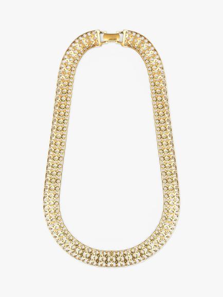 Eclectica Pre-Loved Monet 22ct Gold Plated Chain Necklace, Dated Circa 1980s, Gold