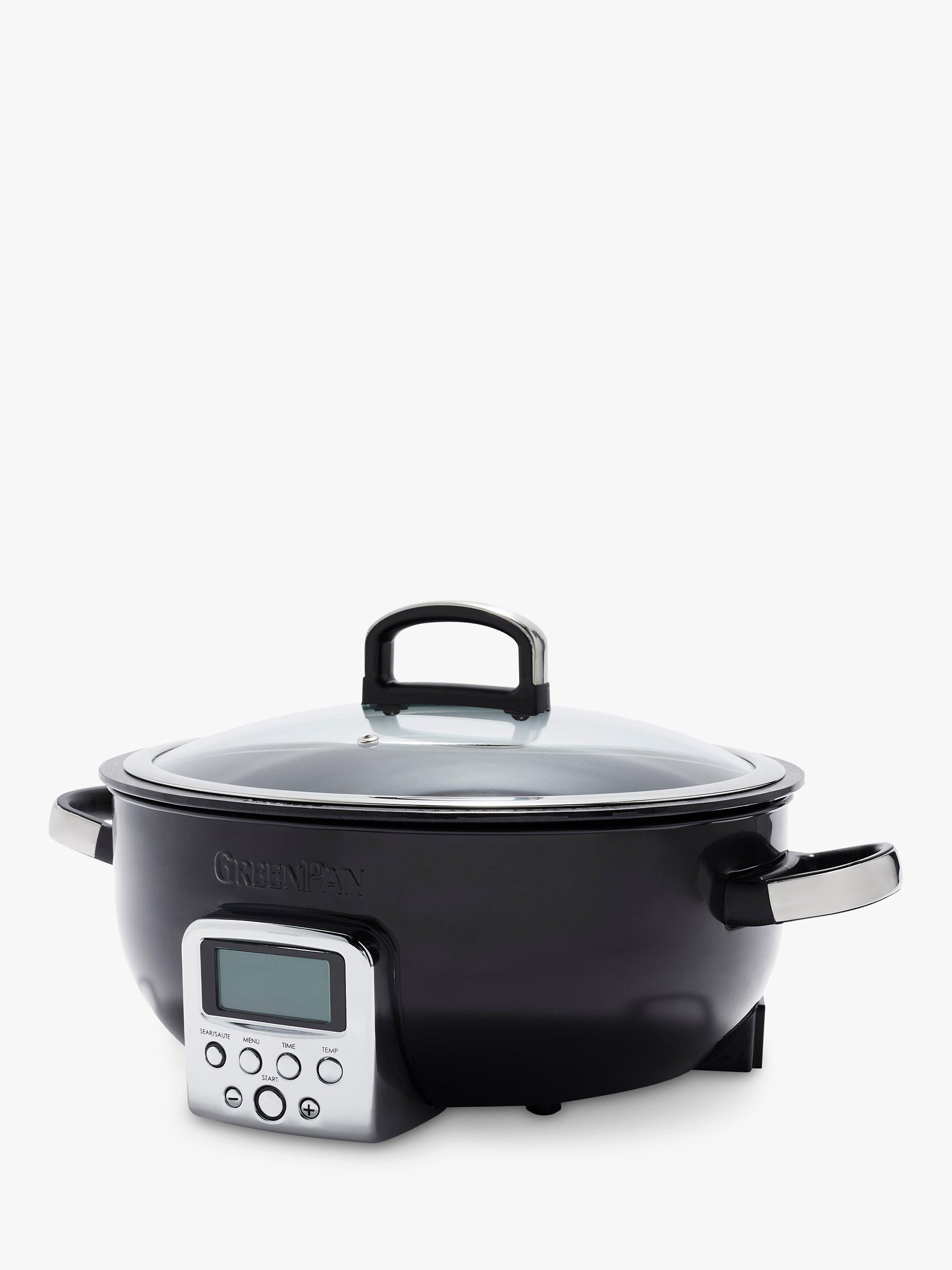 GreenPan Omni Cooker, 5.6L, Gloss Black