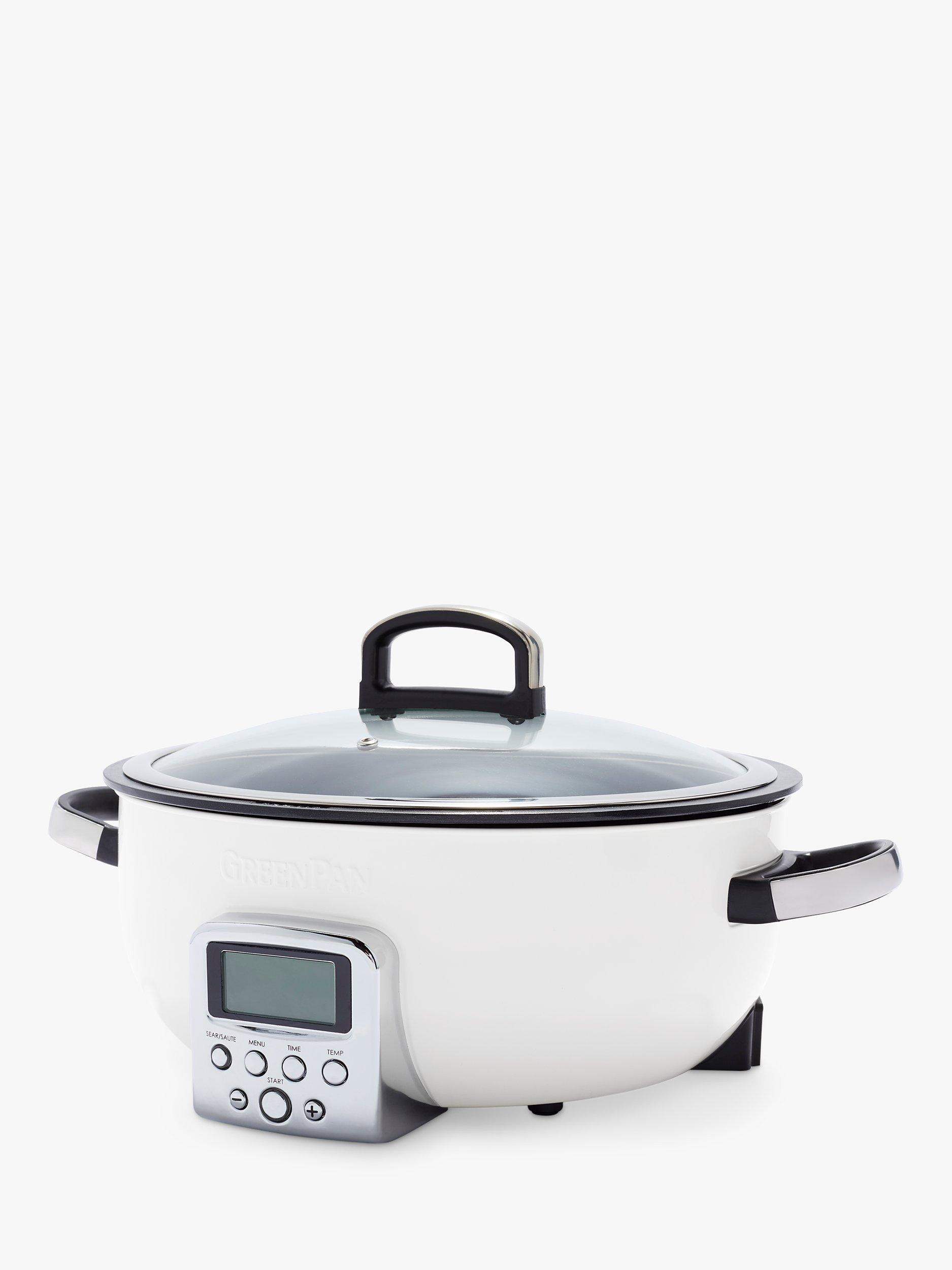 GreenPan Omni Cooker, 5.6L, Cloud Cream