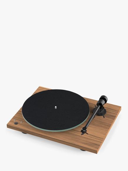 Pro-Ject T1 Phono SB Turntable - view 2, Walnut