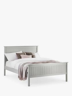 Julian Bowen Maine Bed Frame, Double - view 2, Grey