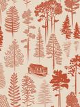 Mini Moderns Catskills Wallpaper, Harvest Orange MMTLG01HO