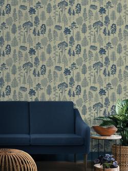 Mini Moderns Catskills Wallpaper - view 2, British Lichen Mmtlg01bl