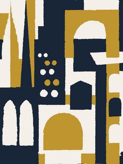 Mini Moderns Hey! Manhattan Wallpaper, Mmtlg02oo