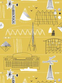 Mini Moderns Festival Wallpaper, AZDPT014MU, Azdpt014mu