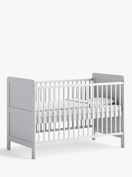 Little Acorns Classic Cotbed, White - view 2, White