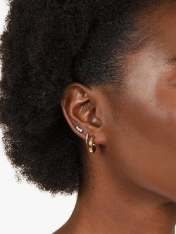 Astrid & Miyu Bold Medium Hoop Earrings, Gold, Gold