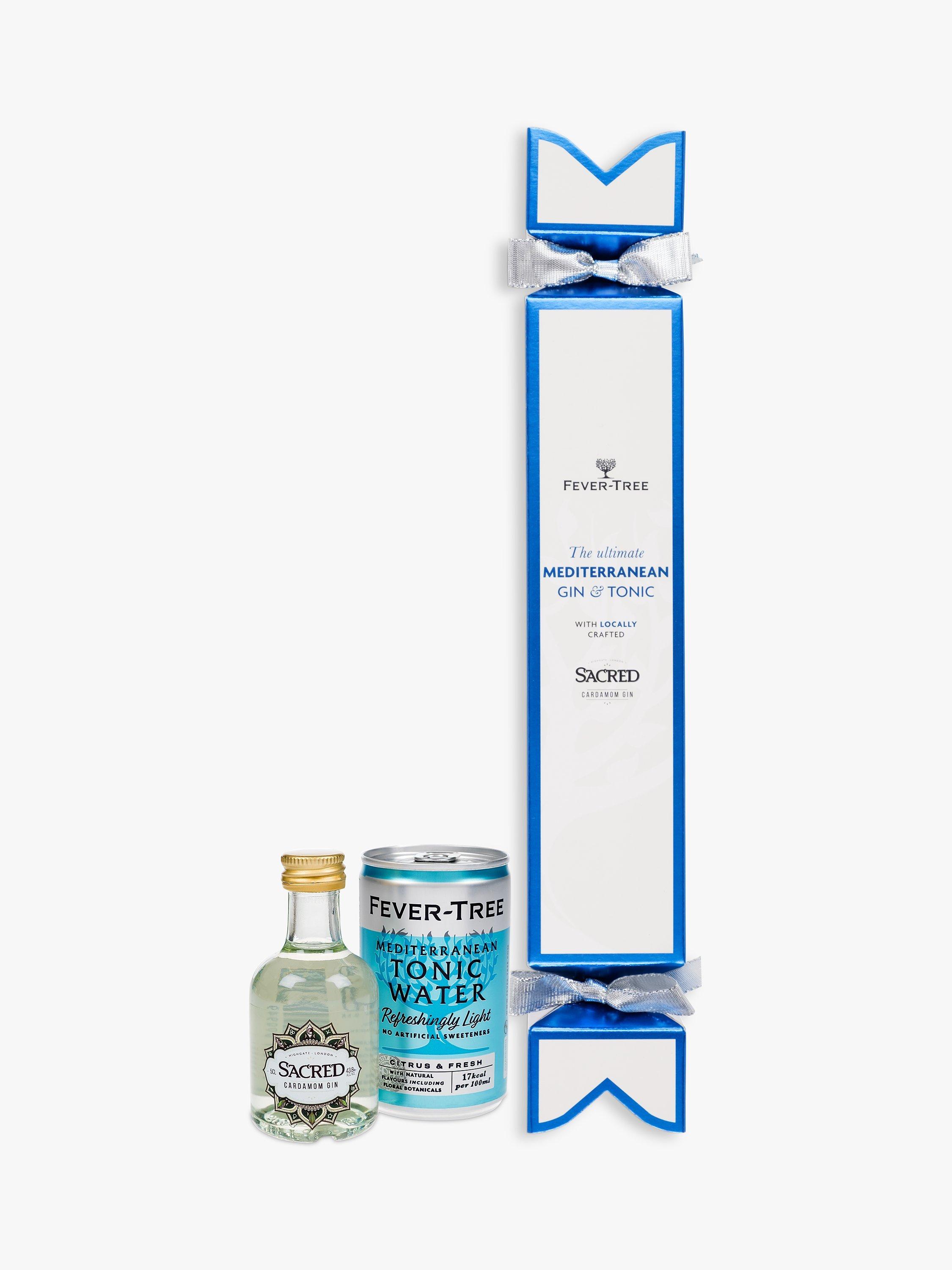 Fever-Tree Ultimate Mediterranean Tonic & Sacred Cardamom Gin Cracker, 50ml & 150ml