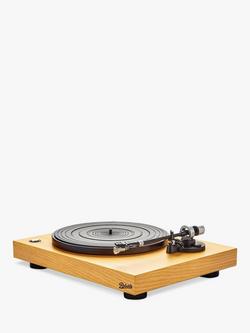 Roberts Stylus USB Conversion Turntable, Oak Wood - view 2, Oak Wood