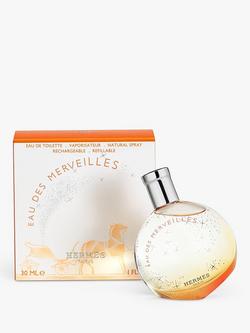 Hermès Eau des Merveilles Eau de Toilette, Refillable, 30ml - view 2, 