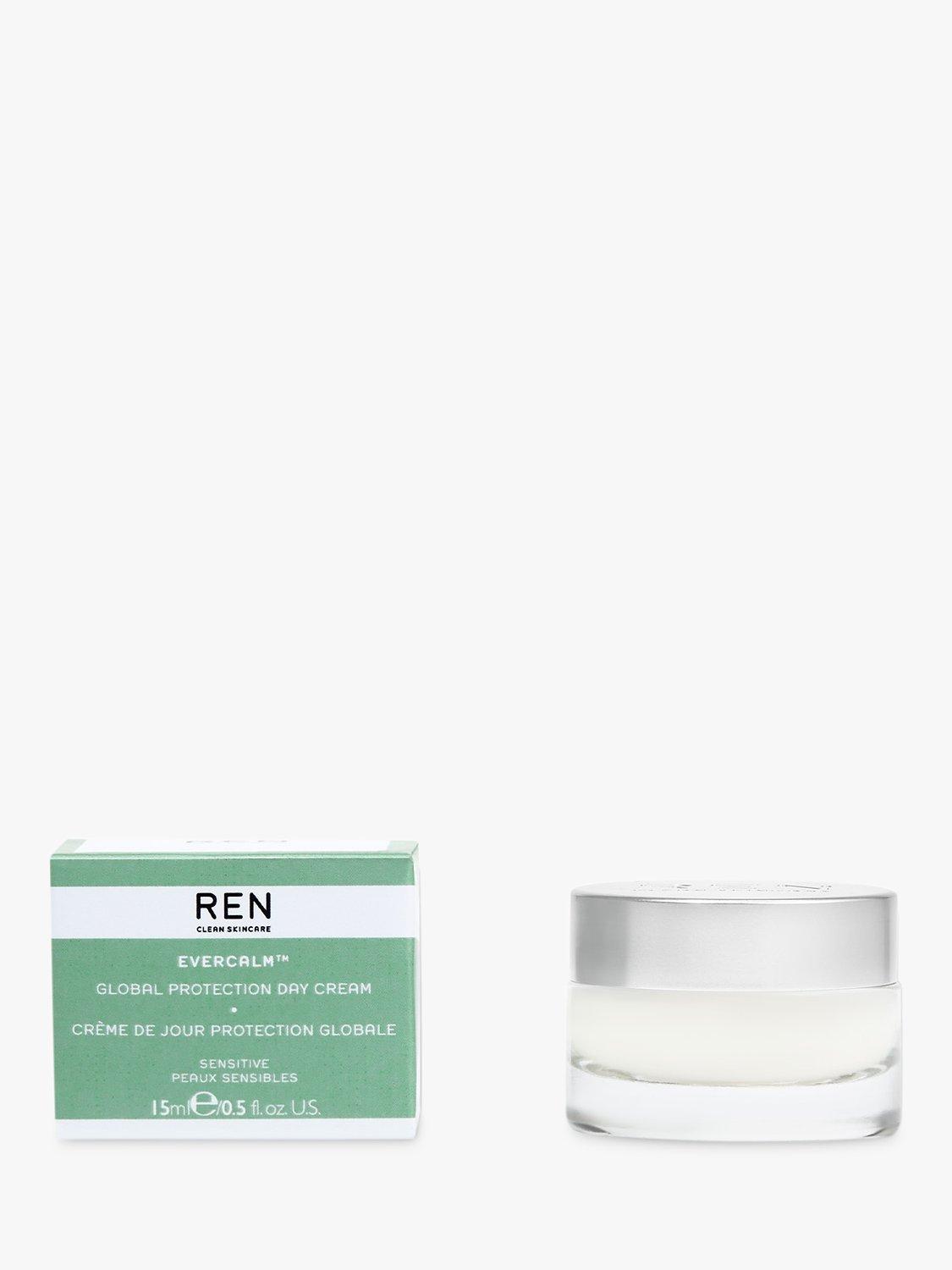 REN Clean Skincare Evercalm Global Protection Day Cream, Mini, 15ml