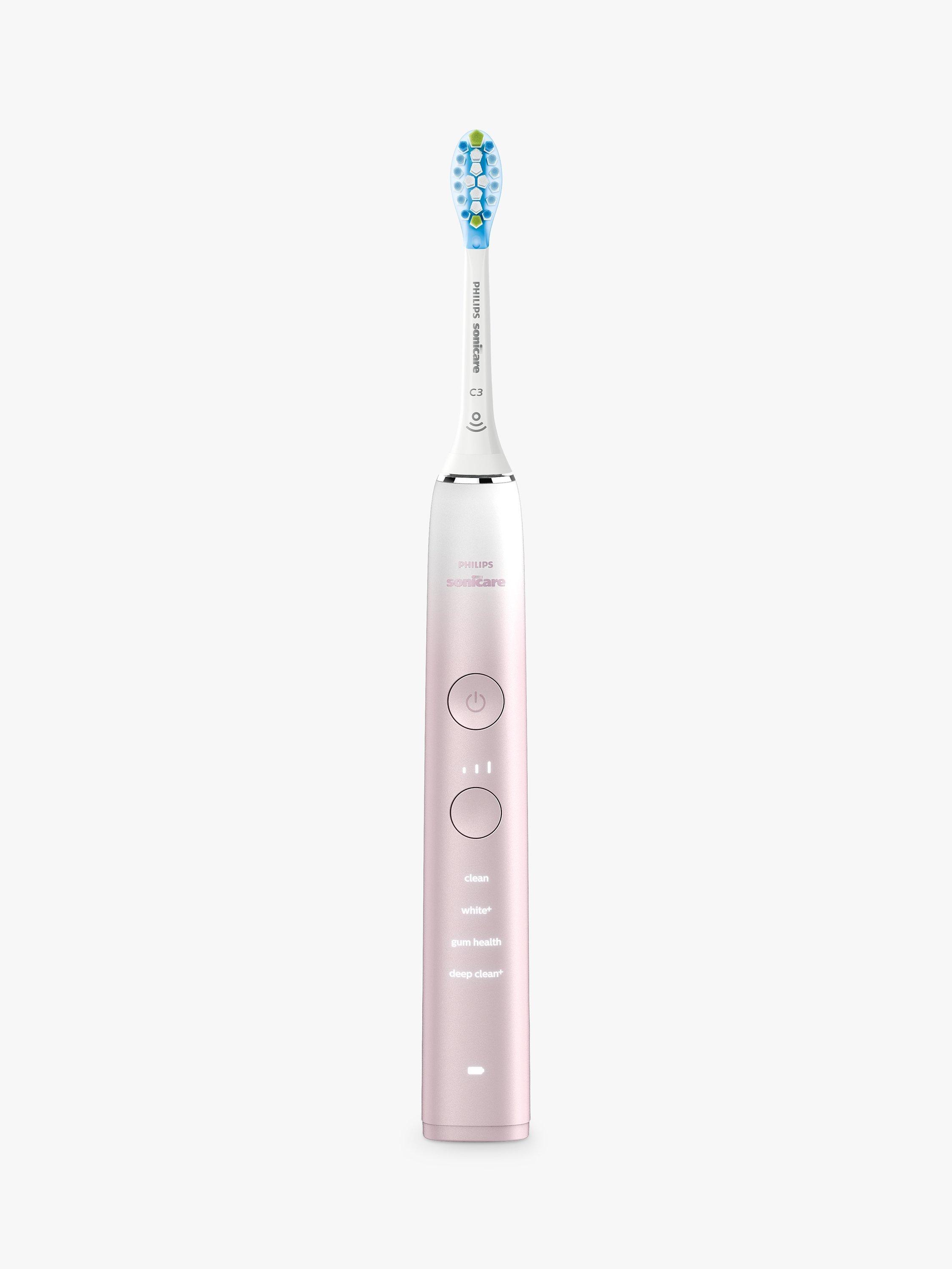 Product image 2 of 10, which shows Philips Sonicare HX9911 DiamondClean 9000 Special Edition Electric Toothbrush, Pink