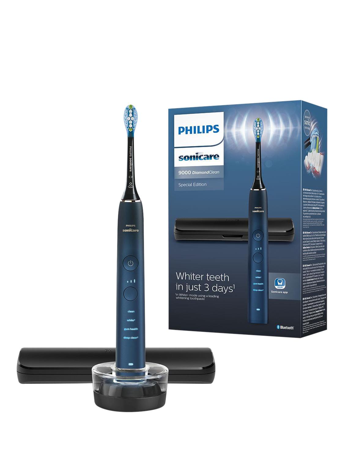 Phillips Sonicare DiamondClean Smart 9700 Handle Only - LUNAR online BLUE