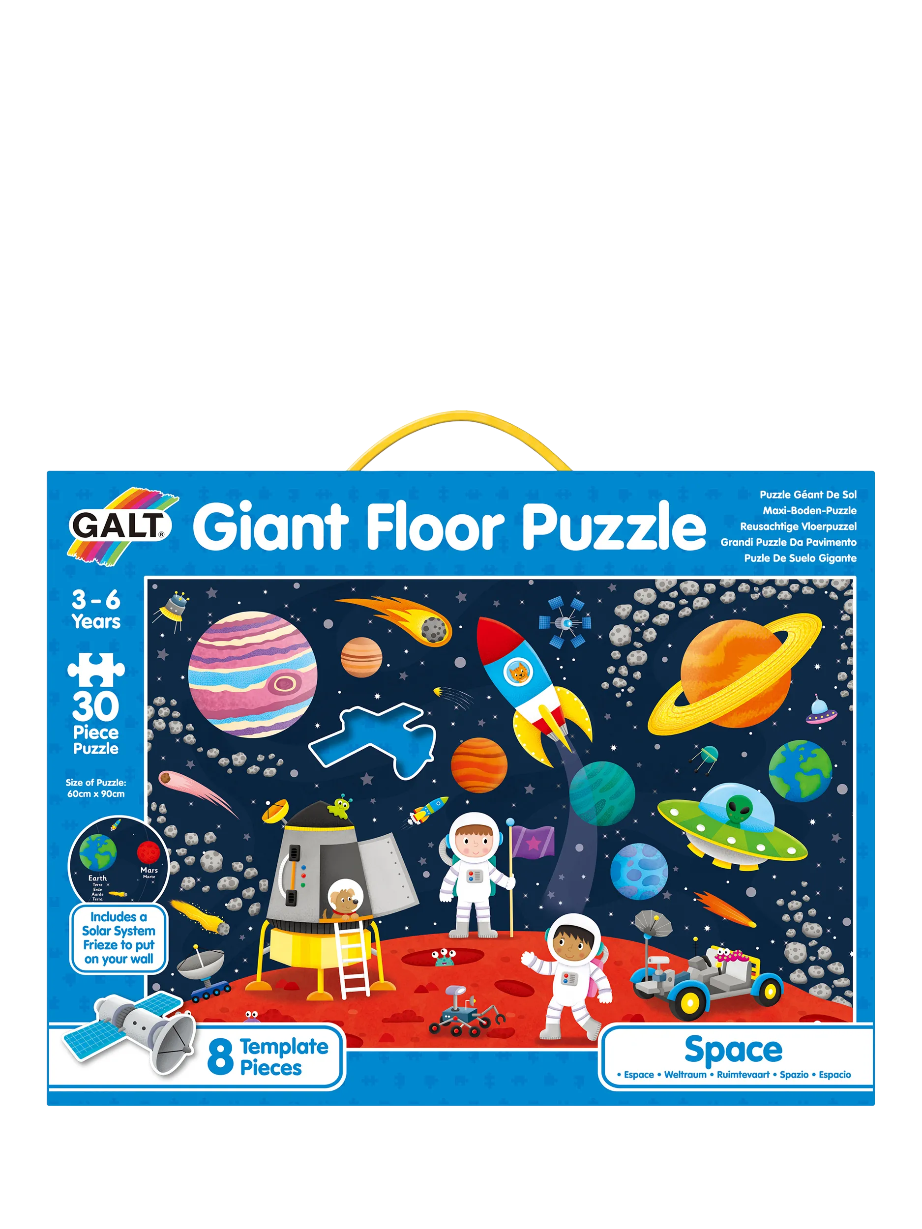 Galt Toys Größensortier-Puzzles – 6 Puzzle Mit Tieren Für Kleinkinder Ab 18 Monaten