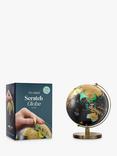 Luckies Scratch World Map Globe, Multi, 14cm