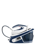 Tefal Express Airglide SV8022 Steam Generator Iron, White/Dress Blue