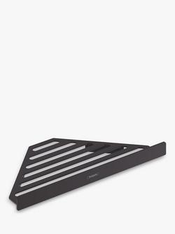 Hansgrohe AddStoris Wall-Mounted Shower Corner Shelf Basket, Matt Black