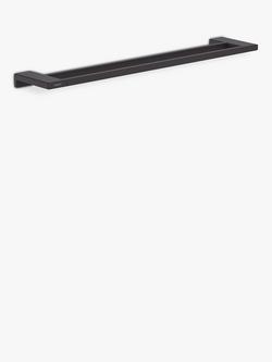 Hansgrohe AddStoris Wall-Mounted Double Towel Rail, Matt Black