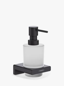 Hansgrohe AddStoris Wall-Mounted Soap Dispenser, Matt Black