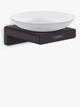Hansgrohe AddStoris Wall-Mounted Soap Dish, Matt Black