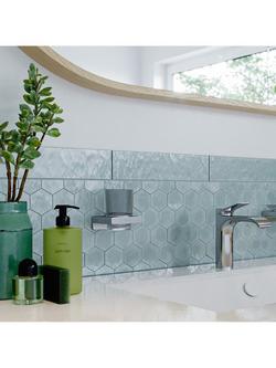 Hansgrohe AddStoris Toothbrush Tumbler & Wall-Mounted Holder - view 2, Chrome