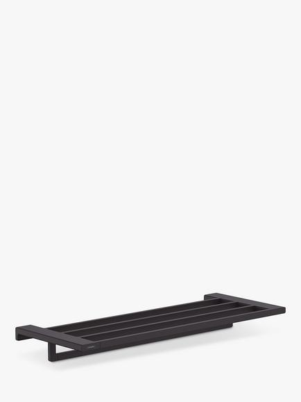 Hansgrohe AddStoris Wall-Mounted Towel Rack, Matt Black