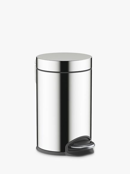 Hansgrohe AddStoris Bathroom Pedal Bin, 3L, Chrome