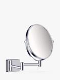 Hansgrohe AddStoris Wall-Mounted Magnifying Shaving Mirror