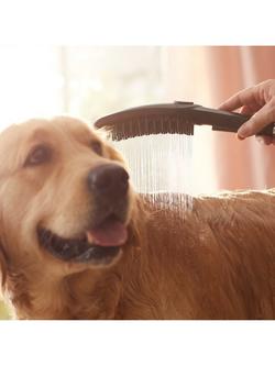 Hansgrohe DogShower Shower Head - view 2, Matt Black