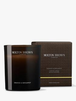 Molton Brown Orange & Bergamot Scented Signature Candle, 190g, 
