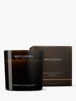 Molton Brown Mesmerising Oudh Accord & Gold Scented Luxury Candle, 600g, 