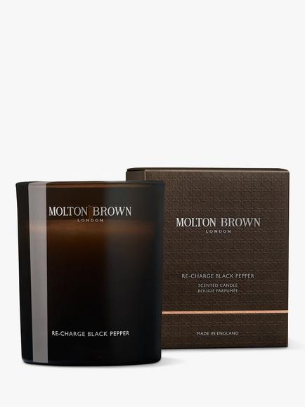 Molton Brown Re-charge Black Pepper Scented Signature Candle, 190g, 