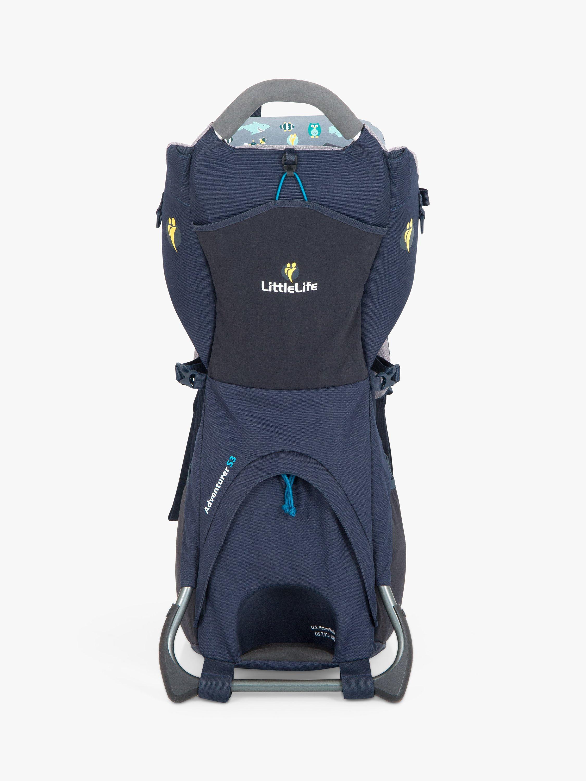 LittleLife Adventurer S3 Child Back Carrier Navy