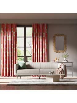 Harlequin Shiruku Furnishing Fabric - view 2, Pap/Fuschia/Figbl