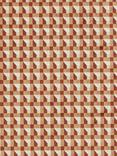 Harlequin Blocks Furnishing Fabric, Paprika/Bark/Bleached Coral