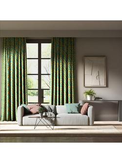 Harlequin Kumo Furnishing Fabric - view 2, Wilde/Ambr/Pap