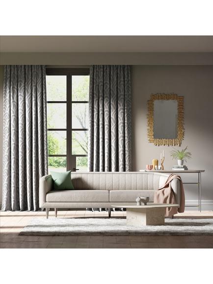 Harlequin Kumo Furnishing Fabric - view 2, Hempseed/Shiitake/Sk