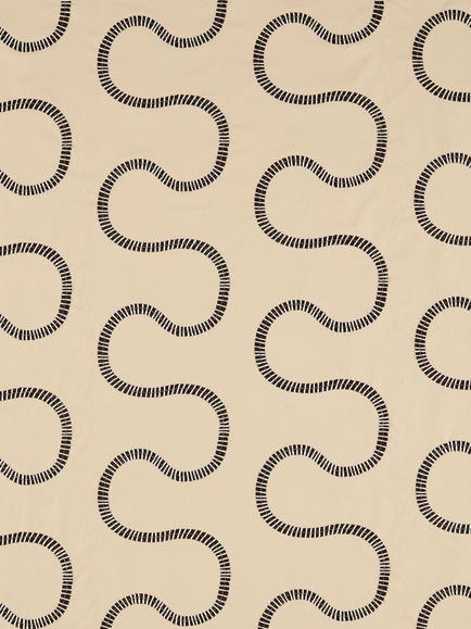 Harlequin Michi Furnishing Fabric, Shiitake/Charcoal
