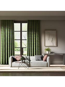 Harlequin Michi Furnishing Fabric - view 2, Forest/Black Earth