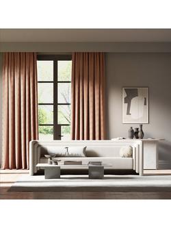 Harlequin Cupola Moonlight Furnishing Fabric - view 2, Paprika