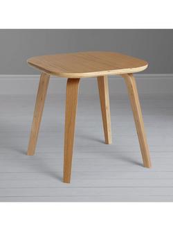John Lewis Anton Side Table, Oak - view 2, Oak